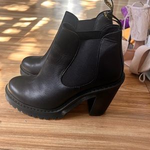 Dr. Martens Black Platform Boots